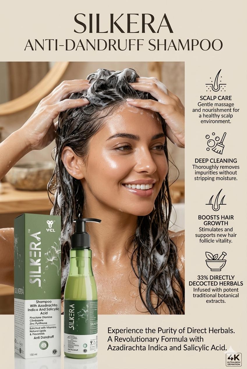 Silkera Anti Dandruff Shampoo - Image 5