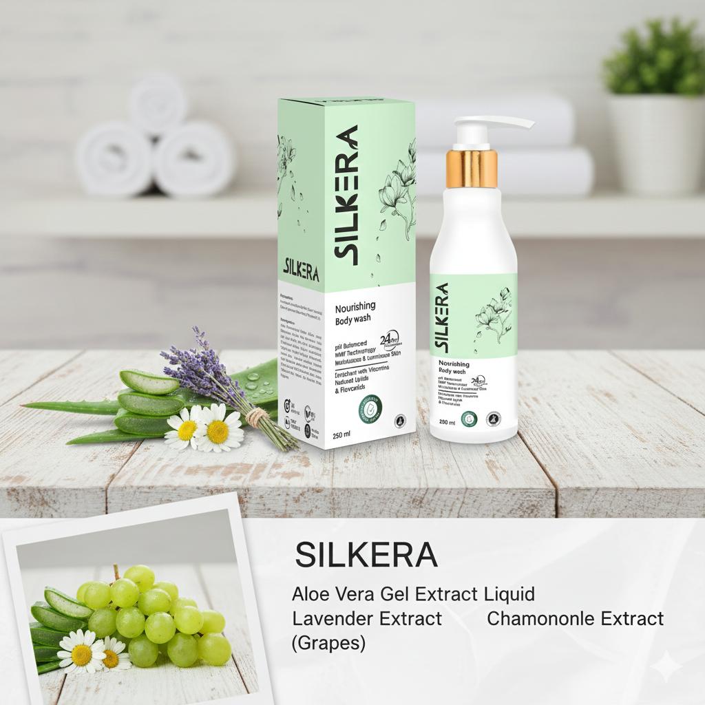 Silkera Nourishing Body Wash - Image 4