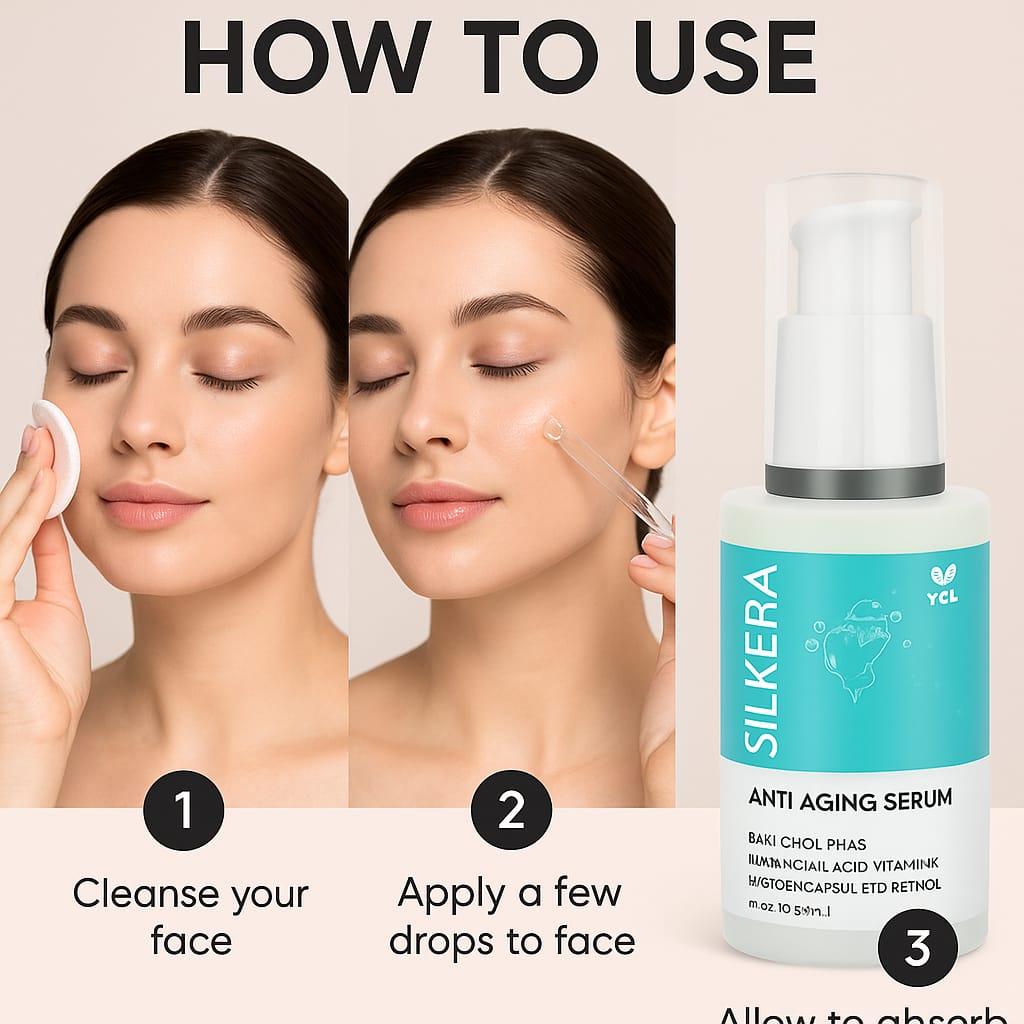 Silkera Anti Aging Serum - Image 3