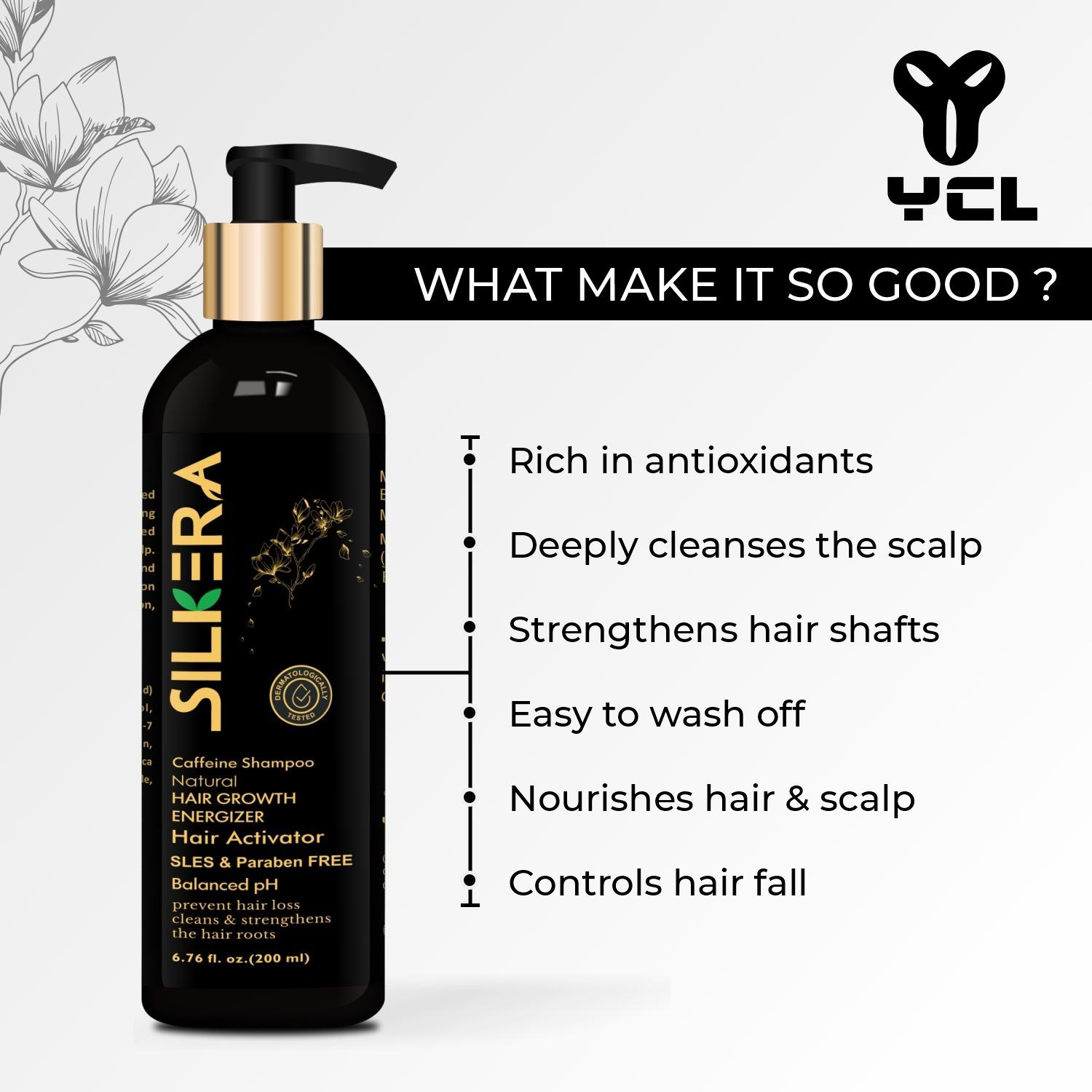 Silkera Caffeine Shampoo - Image 3