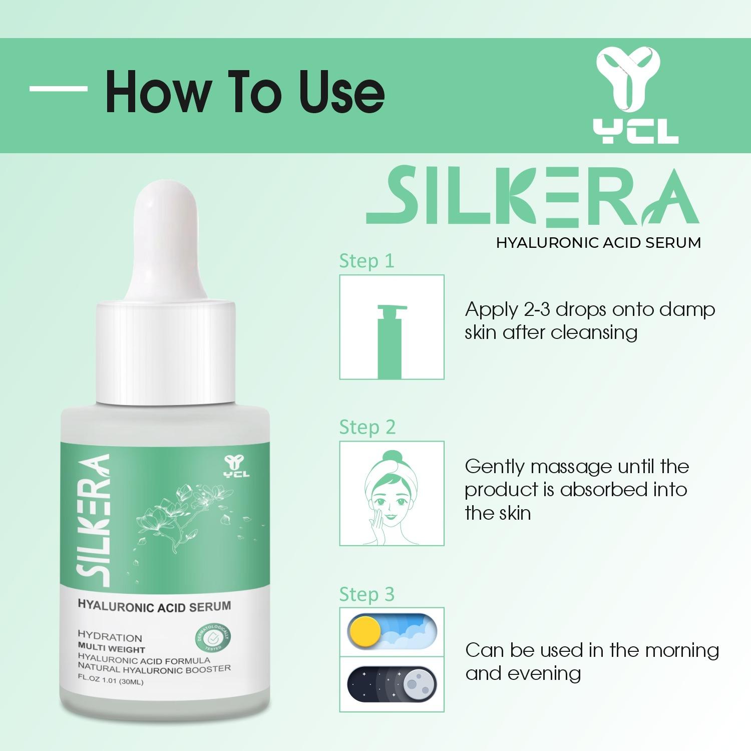Silkera Hyaluronic Acid Serum - Image 7